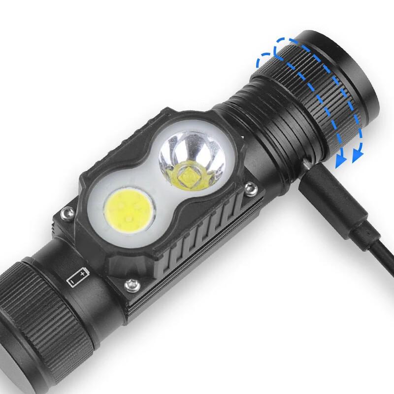 Lishi 5842 Двухголовый перезаряжаемый налобный фонарь