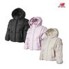 Короткая пуховая куртка для девочки Nk9pc4701g