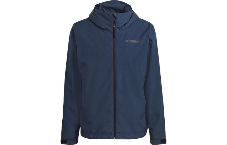 Adidas Jackets Men's Blue Hooded Moderate Other GI7294