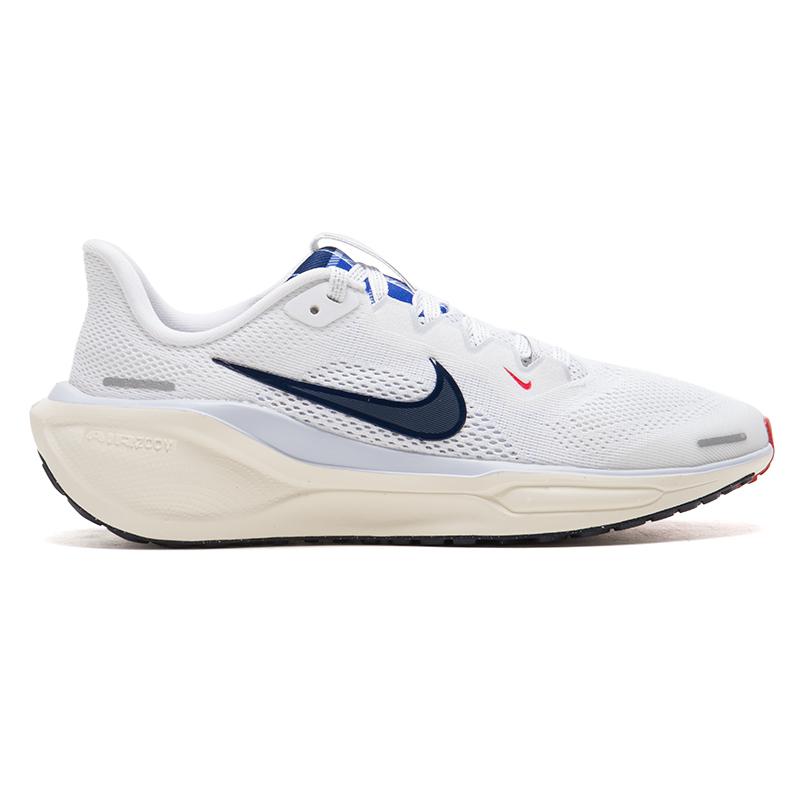 Nike Air Zoom Pegasus 41 Stylish Comfortable Durable Low-Top Kids Running Shoes Kids Running Shoes White IH7334-140