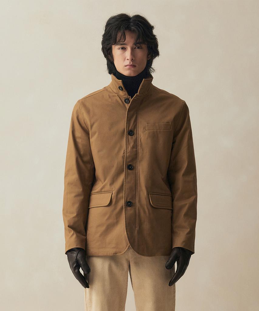 Brooks Brothers Cotton Hybrid Blazer (Brown) (Bbojmf48760Ef)