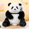 Simulated Panda Flower Plush Toy Panda Pavilion Event Ornaments Cute Panda Doll Birthday Gift