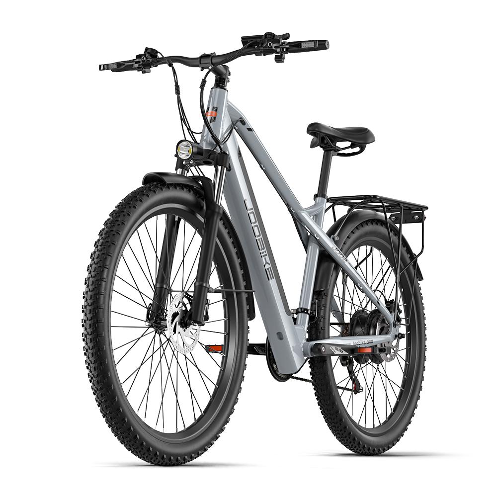JOOBIKE JOO2 Electric Bike, 1000W Brushless Motor, 48V 16Ah Battery, 29×2.25'' Tires, 7-Speed, Hydraulic Brakes, LCD Display, 90km Range, 45km/h, Grey