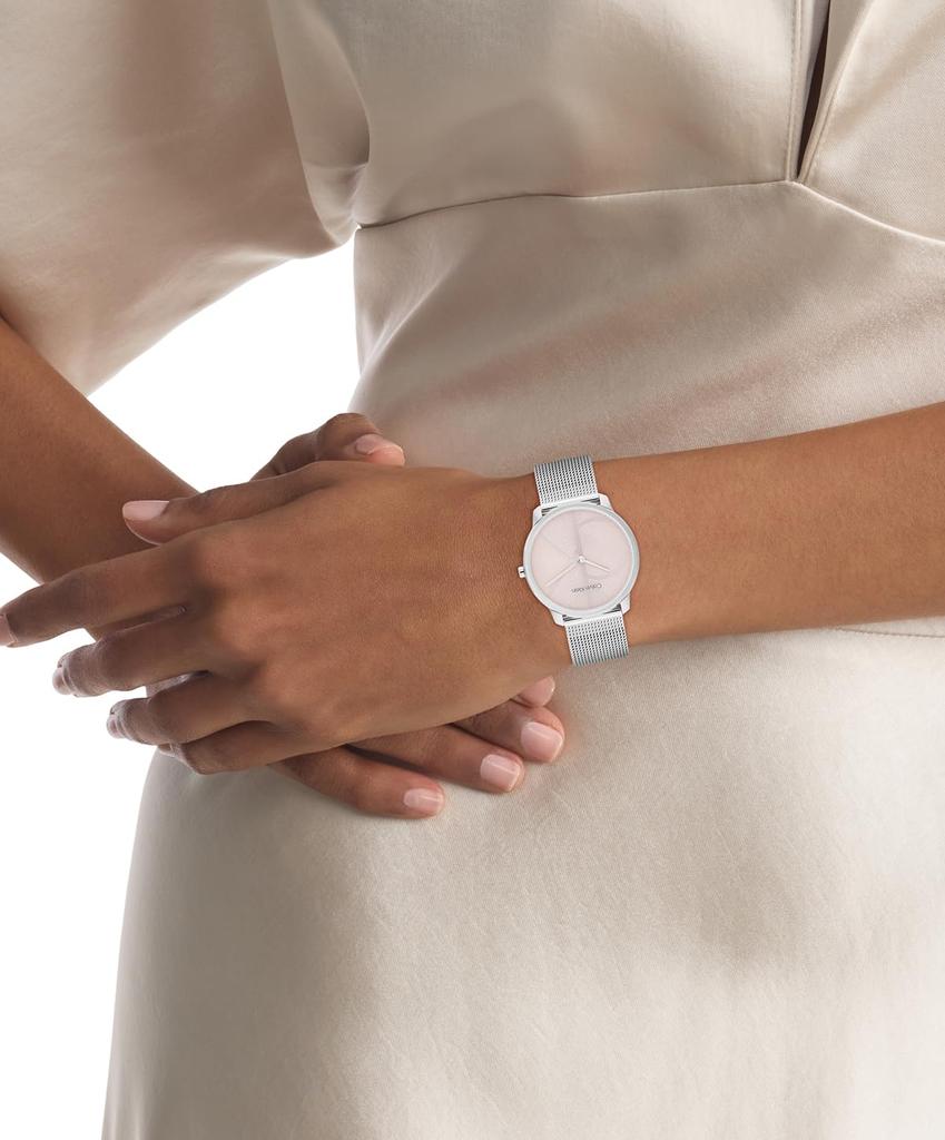 Часы CK ICONIC 25300015 Серебряные [Calvin Klein] Женские