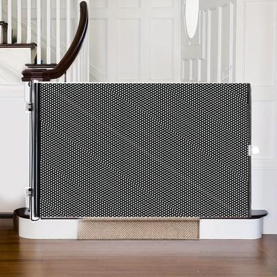 Раздвижные выдвижные ворота для домашних животных для дверных проемов, лестниц и коридоров, защитные ворота для собак и кошек, прочный ПВХ с металлическими застежками, ворота для собак для внутренних помещений