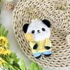 Panda Sunflower Plush Toys Bag Hanging Accessories Keychain Pendant Souvenir