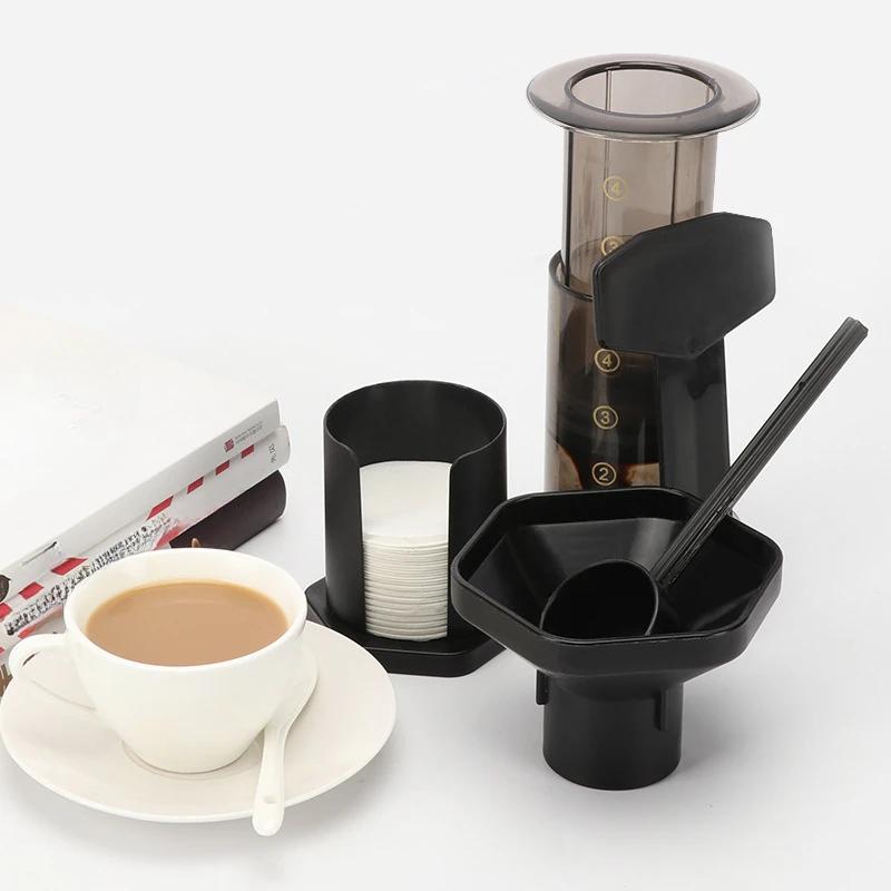 Outdoor French Press Coffee Maker Household Use Portable Coffee Pot Coffee Machine Mini Kitchen Accessories Jug Manual Bar Coffe