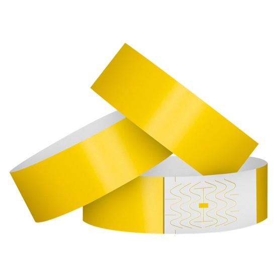 100 шт., браслеты из синтетической бумаги, одноразовые водонепроницаемые ремешки на запястье, сменные браслеты, набор идентификационных браслетов для парка развлечений