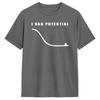 Unisex Women TShirt Project Hail Mary Film I Had Potential T Shirts Harajuku Summer Tees Vintage Cotton Clothing Gift