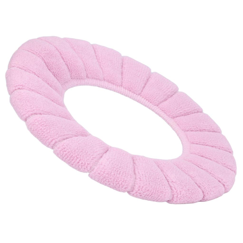 Чехол на сиденье унитаза утолщенный моющийся мягкий материал сохраняет тепло приятный для кожи прочный изысканный цвет