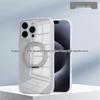 Прозрачный вращающийся магнитный чехол для iPhone 16 Pro Max – Надежная защита от падений