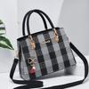 Atmospheric Women's Bag Spring and Summer New Korean Plaid Fashion Women's Handbag Large Bag with A Single Shoulder Crossbody Bag