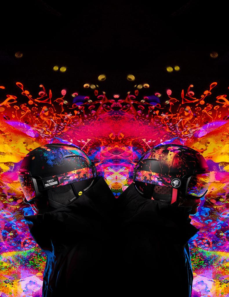 Горнолыжные очки Giro Contour RS - Очки для сноуборда для мужчин и женщин - Черный/бирюзовый ремешок с жидкой подсветкой и яркими дымчатыми/яркими инфракрасными линзами