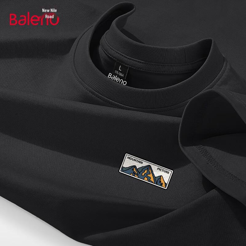 Мужская простая футболка с коротким рукавом серии "Горы" Baleno