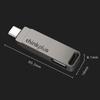 Lenovo ThinkPlus MU110 512GB Dual-Interface USB-C Flash Drive