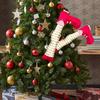 Christmas Decorations Elf Leg Ornaments Festive Tree Topper Fireplace Hanging Props Festive Atmosphere Enhancer Holiday Party Supplies