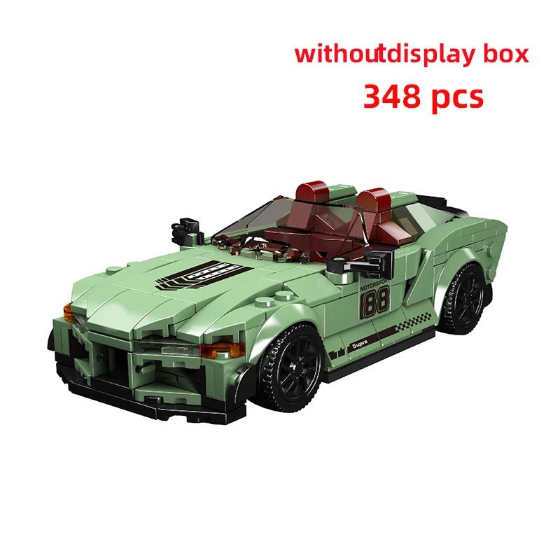 Технический Moc Car City Speed Champion Спортивный гоночный автомобиль Строительные блоки Кирпич Обучающие конструкторы Игрушки