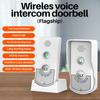 2-сторонний голосовой домофон, беспроводной интерком, громкий звонок, 38 мелодий, широкий диапазон перезаряжаемых умных беспроводных голосовых домофонов