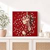 DIY Christmas pearl painting kit for festive stocking and gift crafting. home wall decoration