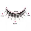 Накладные ресницы, тонкие ресницы с естественным видом, 10 пар мягких ресниц из искусственной норки