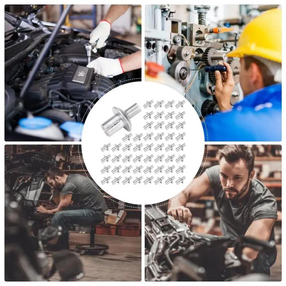 10 шт. крепежный инструмент для нарезки резьбовых шурупов с головкой ударные гвозди для расширения новые заклепки для расширения