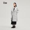Ailailai Women's Elegant Lapel Long Down Jacket