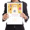 New Wall Calendar 2026 Monthly Hangable Wall Calendar Cat Design Monthly Family Planner Organizer Calendar for Home Office