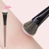 Portable Soft Bristles Blush Brush for Cheeks - Women's Cosmetic Tool for Face Contour Powder Blush Ideal for Beginners Girls
