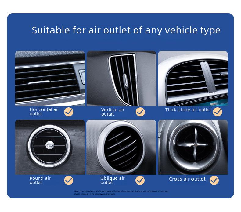 Douyin Car Gravity Telescopic Phone Holder for Air Vent Navigation