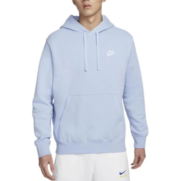 Men's Nike Sweatshirts Men's Delight Cobalt Blue Hooded Moderate Regular
