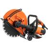 14'' Electric Concrete Saw Wet/Dry Saw Cutter with Water Pump and Blade