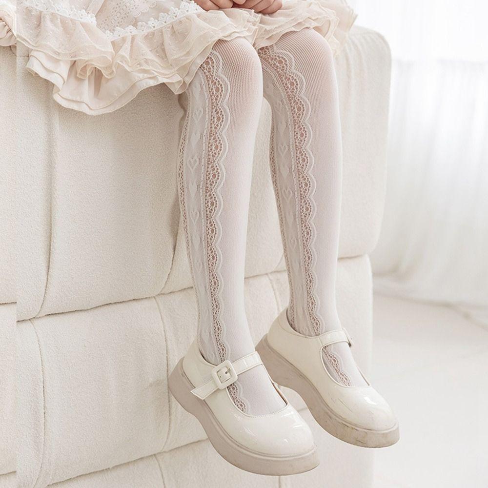 Nylon Mesh Pantyhose Elasticity Children's Tights New Girls Stocking Children