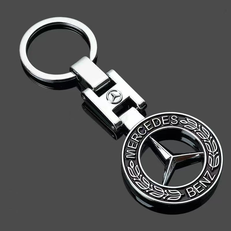 Для Mercedes Benz AMG W210 W205 C300 W203 W206 W108 W124 W126 W140 W168 W169 W176 Высококачественный металлический значок автомобиля Брелок для ключей Брелок ZB6