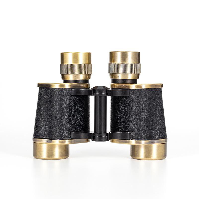 Телескоп из металлической бронзы высокой четкости, военный веерный телескоп, большого увеличения, астрономия, путешествия на открытом воздухе, советский стиль