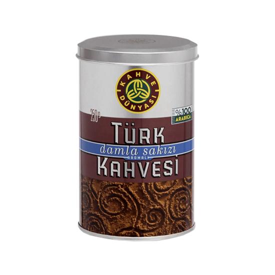 Drip Gum Coffee мультиобжаренный и среднеобжаренный турецкий кофе жестяная коробка 250 гр