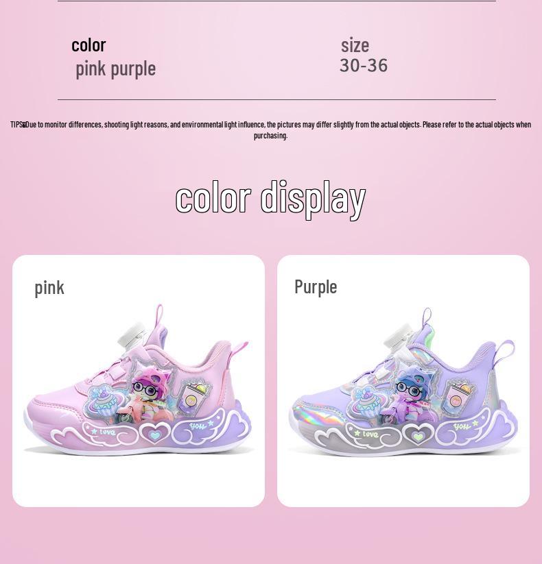 Водонепроницаемые кожаные кроссовки для бега для девочек 2025 года – противоскользящие, с мягкой подошвой, повседневные для детей старшего возраста