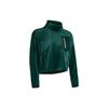 Journey Solid High Neck Long Sleeve Sweatshirt Women sweatshirt Green 1373976-330