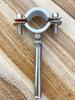 Зажим-кронштейн с анкерным болтом из нержавеющей стали для водопроводных и газовых труб