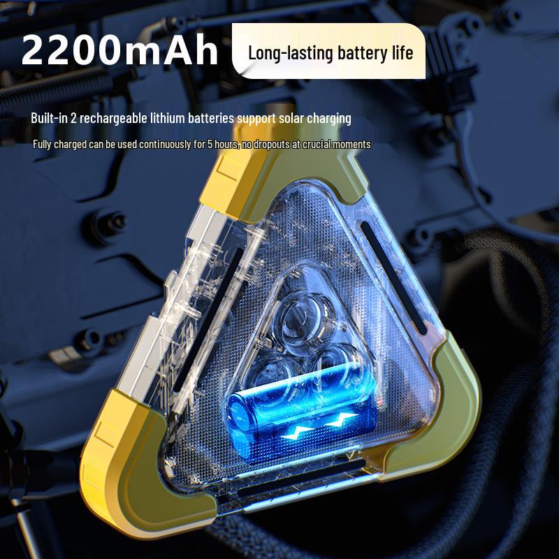 Автомобильный треугольный знак аварийной остановки