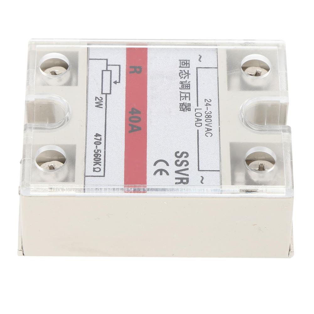Твердотельное реле регулятора напряжения Однофазный релейный модуль Низкочастотный SSVR40A 24380VAC