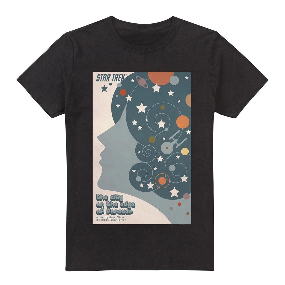 Футболка Star Trek Tos Эпизод 28 S-2XL, Черная