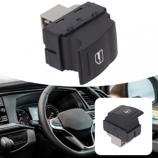 Portable Electric Window Switch Professional Compact Standard Master Window Button 7E0959855 for Transporter T5 Multivan