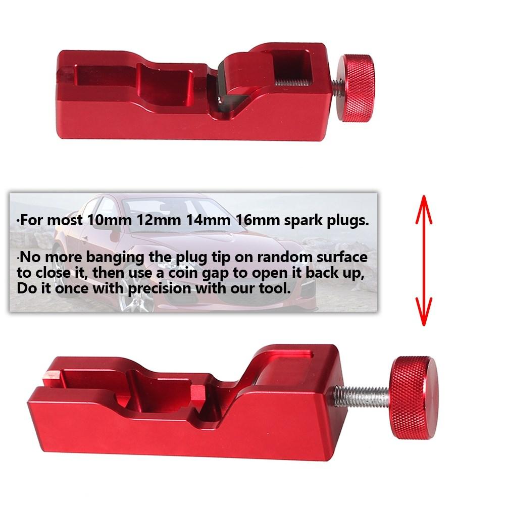 1 шт. Инструмент для измерения зазора свечи зажигания, компрессионный электрод, универсальный, регулируемый для 10 мм, 12 мм, 14 мм, 16 мм, комплект высокой мощности Turbo