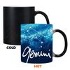 Horoscope Heat Changing Mug 11oz Constellation Tea Cup Ceramic Heat Sensitive Coffee