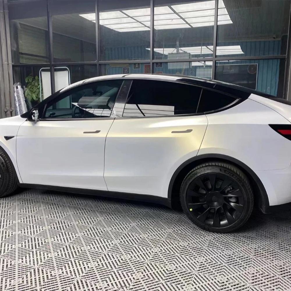 Автомобильная наклейка Матовая Керамическое Золото Автомобильная Пленка для Оклейки Изменяющая Цвет Виниловая Пленка ПЭТ Без Пузырей Автоаксессуары ПВХ Авто Декали