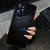 Арт цветной светящийся узор Чехол для телефона Для OPPO Reno 5 6 7 A96 A40 A58 Realme GT A74 A78 Neo2 A74 A78 Find X5 X3 X7 X8 Черный