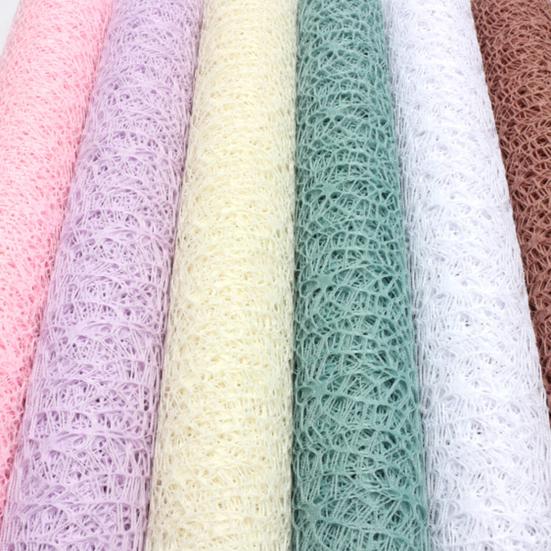 Цветочная упаковочная бумага жаккардовая ажурная сетка обертка для упаковки букетов лист для упаковки цветов элегантные флористические упаковочные материалы