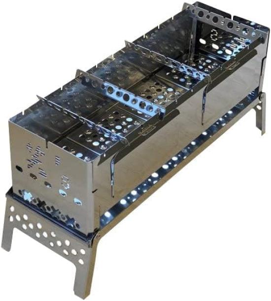 Компактный гриль для костра Bonfire Compact. Сделано напрямую с завода. Гордость завода. Laugh's (СЁЗУ) B-VI-DUO SHO-009-00, Подставка, Барбекю, Гриль, Складная,