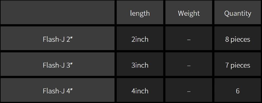 Fish Arrow Soft Lure Flash J 3 Inch 7 Piece Per Pack#07 (8844)