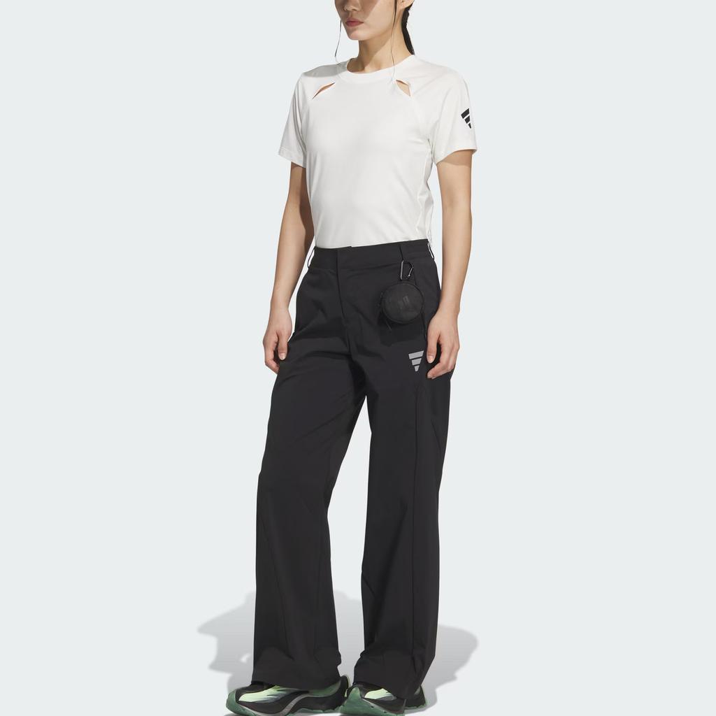 adidas Fos Ss25 Модные Простые Свободные Универсальные Повседневные Брюки Женские Брюки KF0703